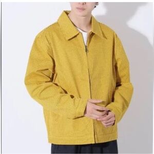 GOLF WANG Yellow Checkered Jacket